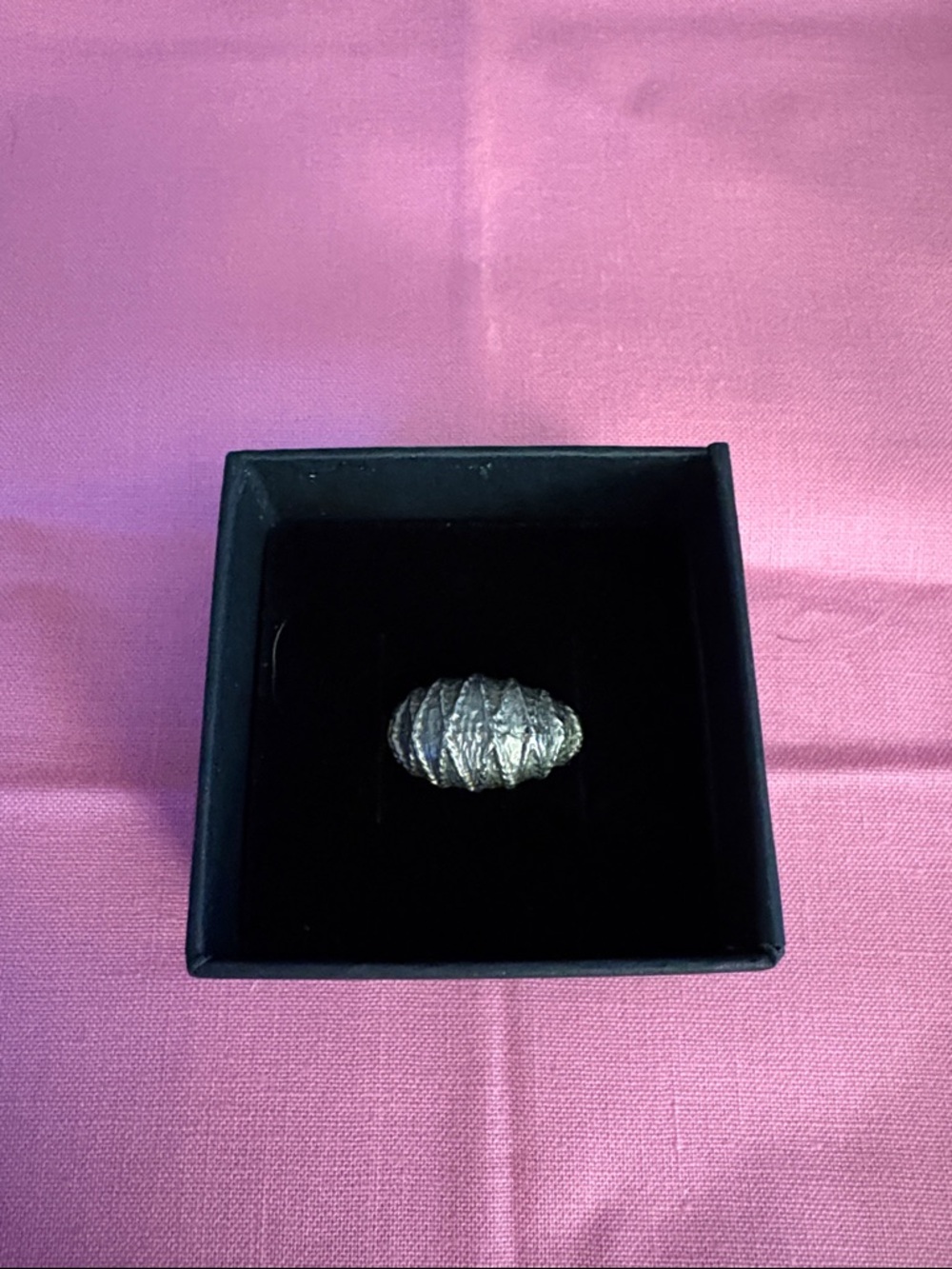 (STERLING) vintage sterling silver ring size 5.5